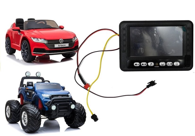 LCD MP4 radio panelis elektriskajai braucamajai automašīnai Ford Ranger Arteon