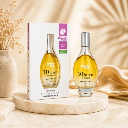 Eļļa Softto Plus  10 in One sejai, ķermenim un matiem, 120ml