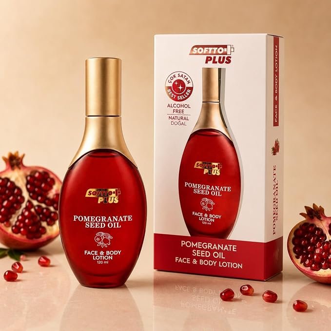 Losjons Softto Plus sejai un ķermenim ar granatābolu, 120ml