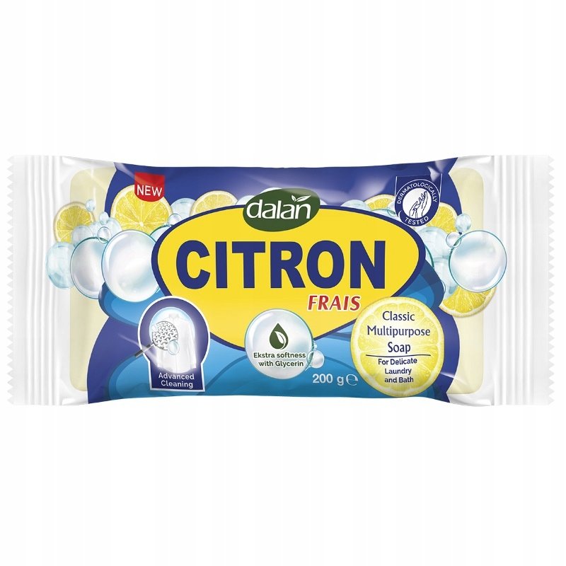 Veļas ziepes Dalan ar citrona aromātu, 200g